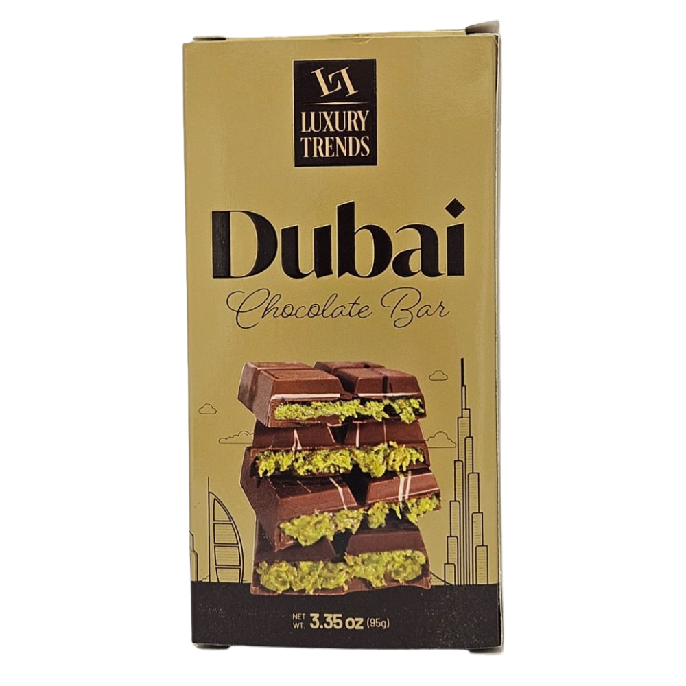 Luxery Trends Pistachio Chocolate Bar 6ct 3.35oz