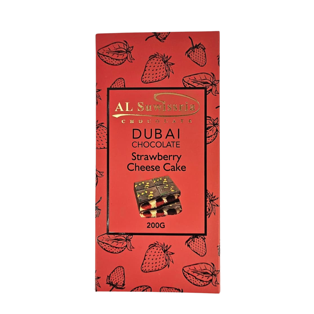 Al Suwissria Strawberry Cheese Cake 200gr