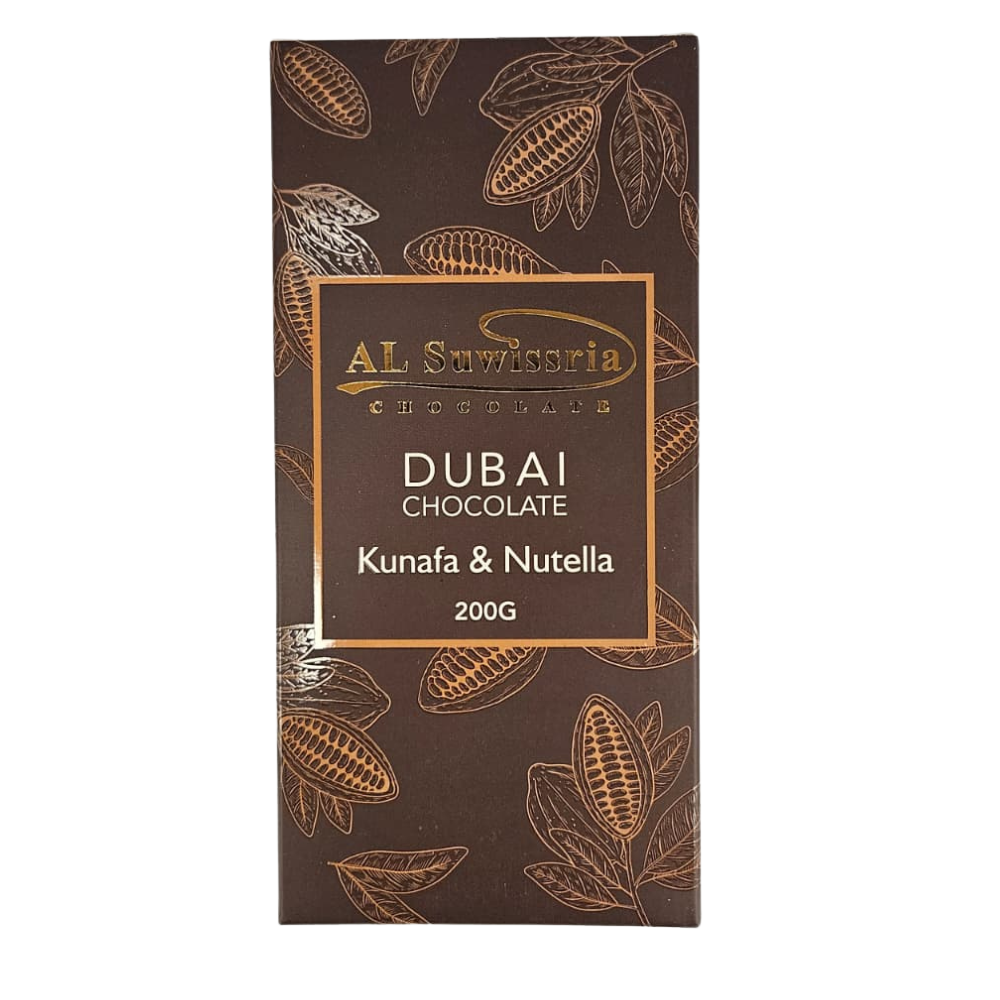 Al Suwissria Kunafa Nutella Dubai Chocolate 200gr