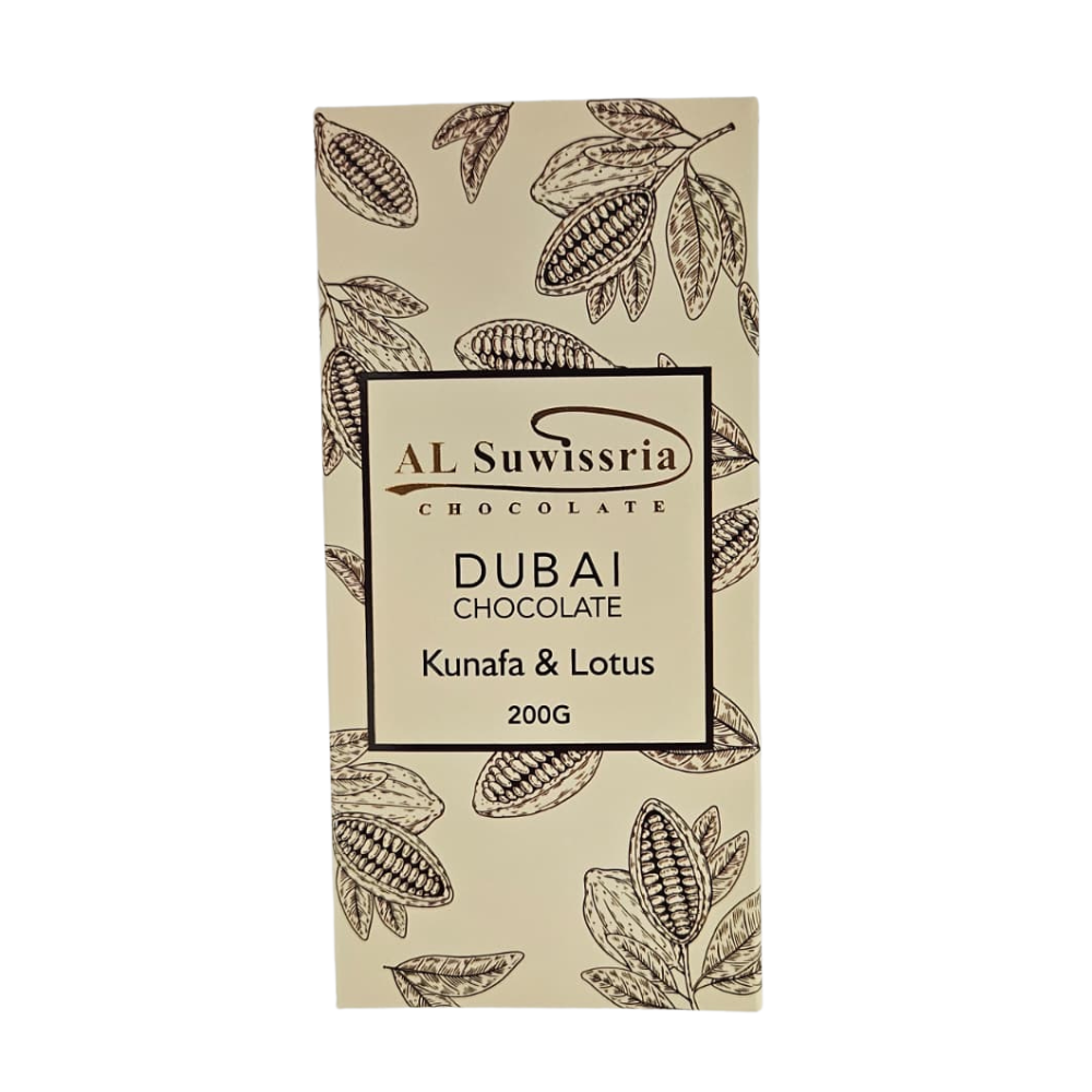 Al Suwissria Kunafa Lotus Dubai Chocolate 200gr