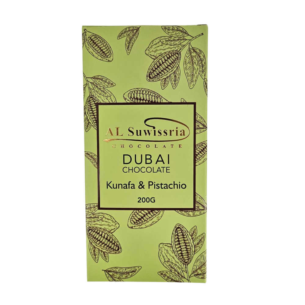 Al Suwissria Knafa Pistachio Dubai Chocolate 200gr