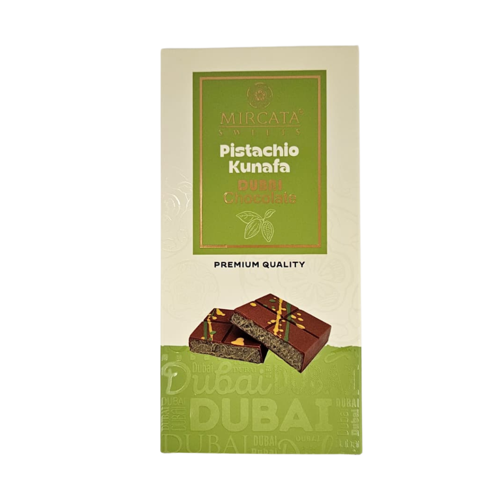 Mircata Pistachio Kunafa Dubai Chocolate 200gr