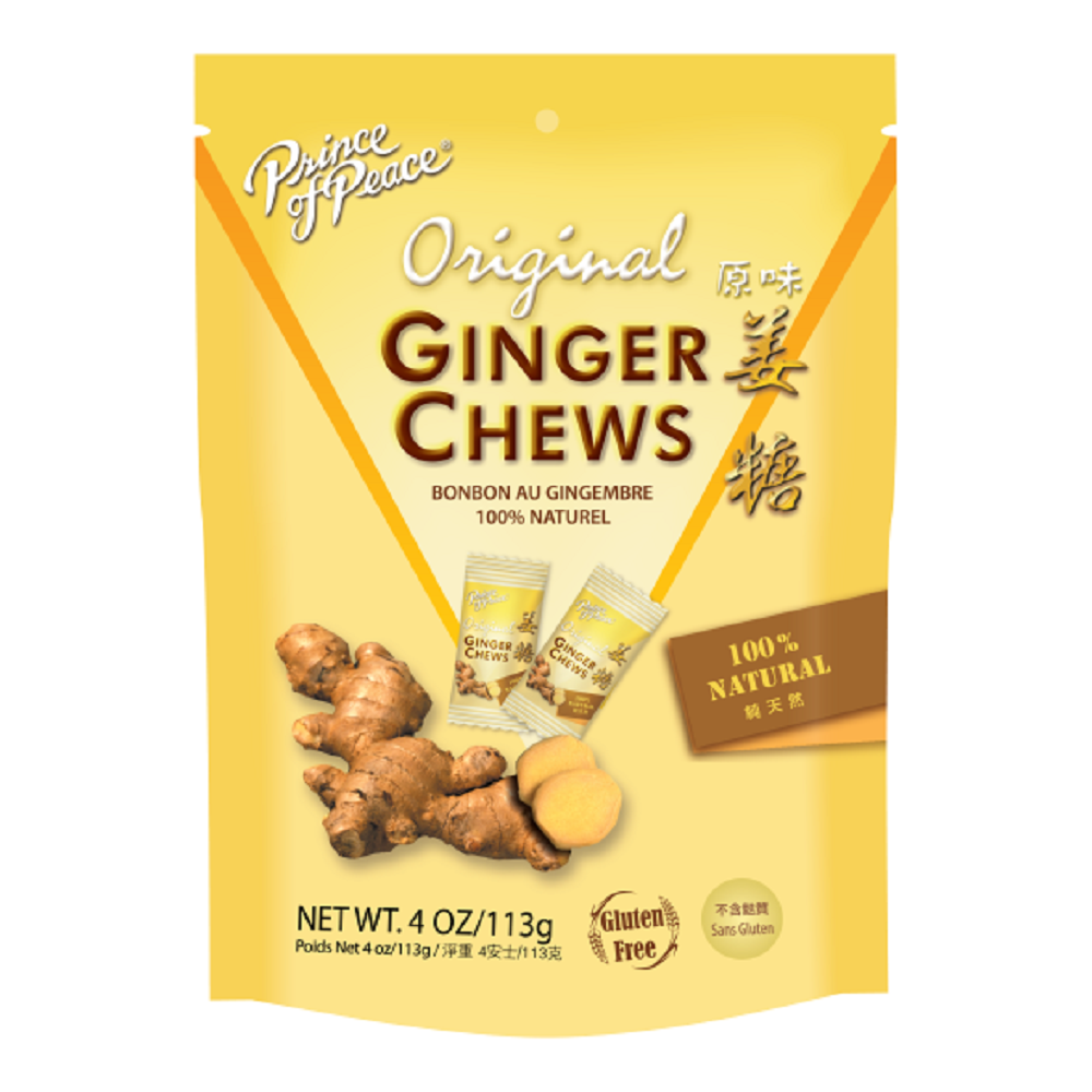Prince Of Peace Original Ginger Chews 4oz