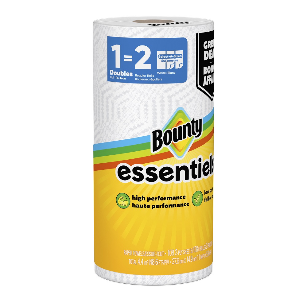 Bounty Select-a-size Paper Towels 108 Sheets