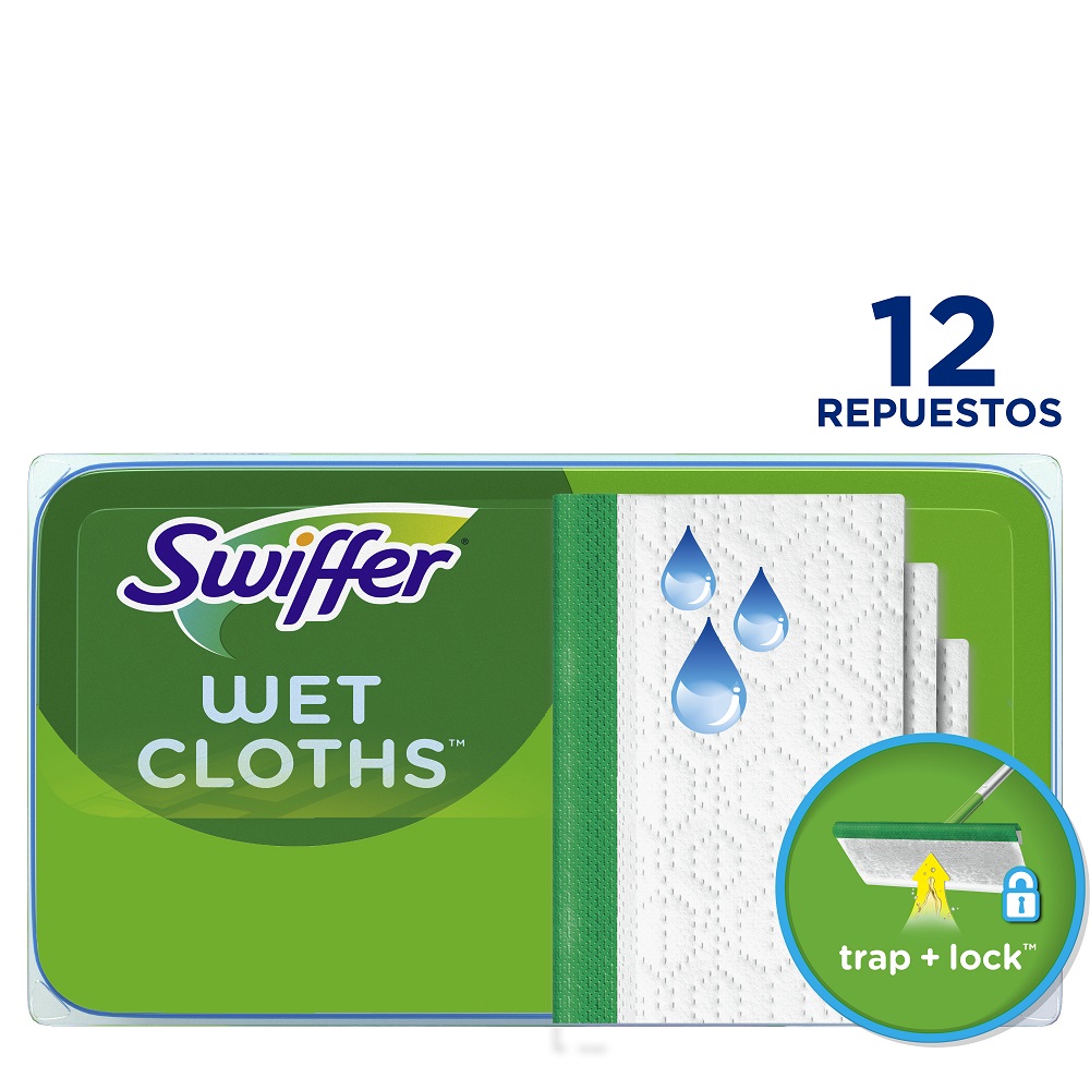 Swfr Sweeper W/fresh Scent Wet Mop 12ct