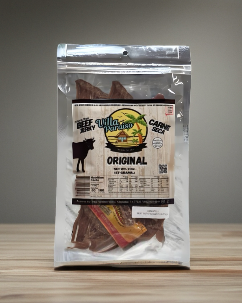 Villa Paraiso Original Beef Jerky 2oz