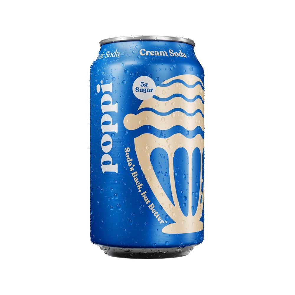 Poppi Cream Soda Soda Can 12ct 12oz