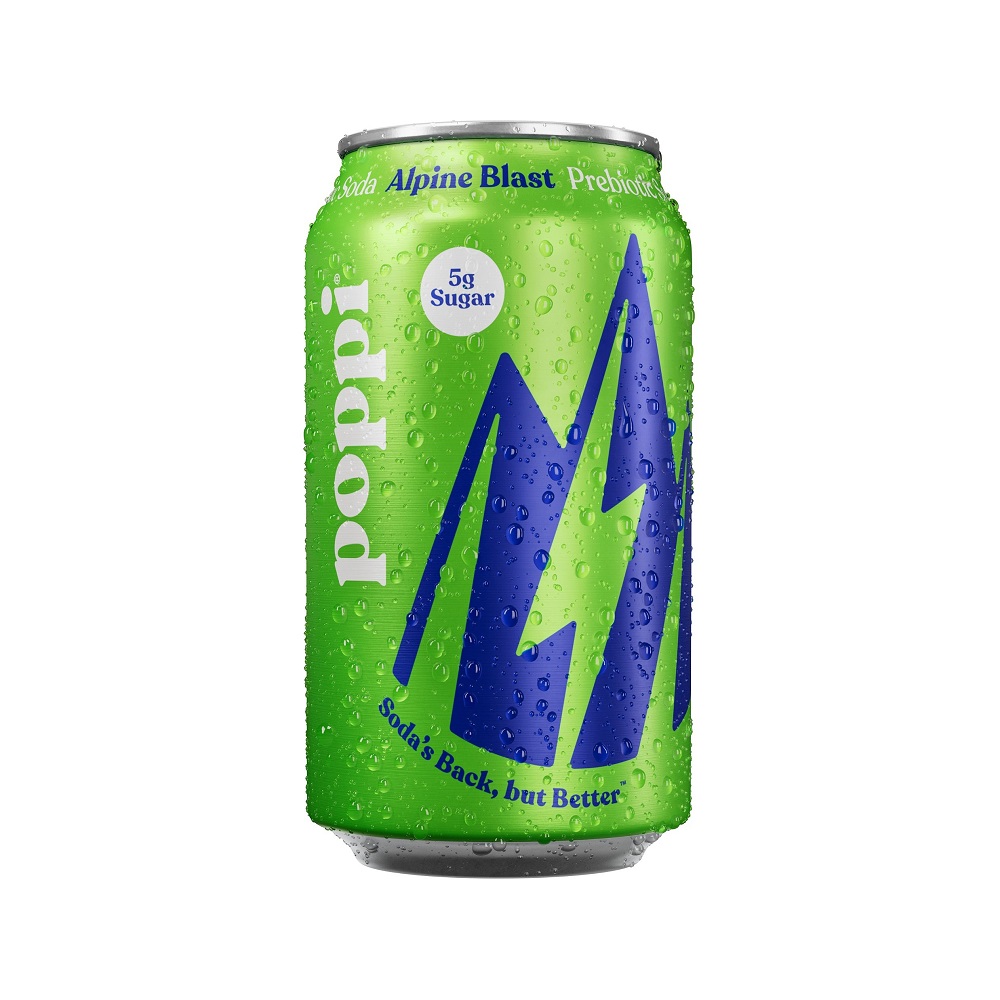 Poppi Alpine Blast Soda Can 12ct 12oz