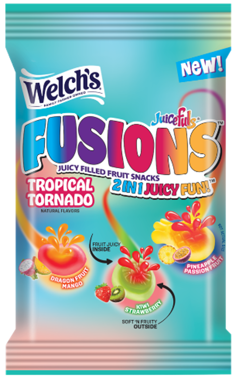 Welch's Tropical Tornado Juicy Fruit Snacks 4oz