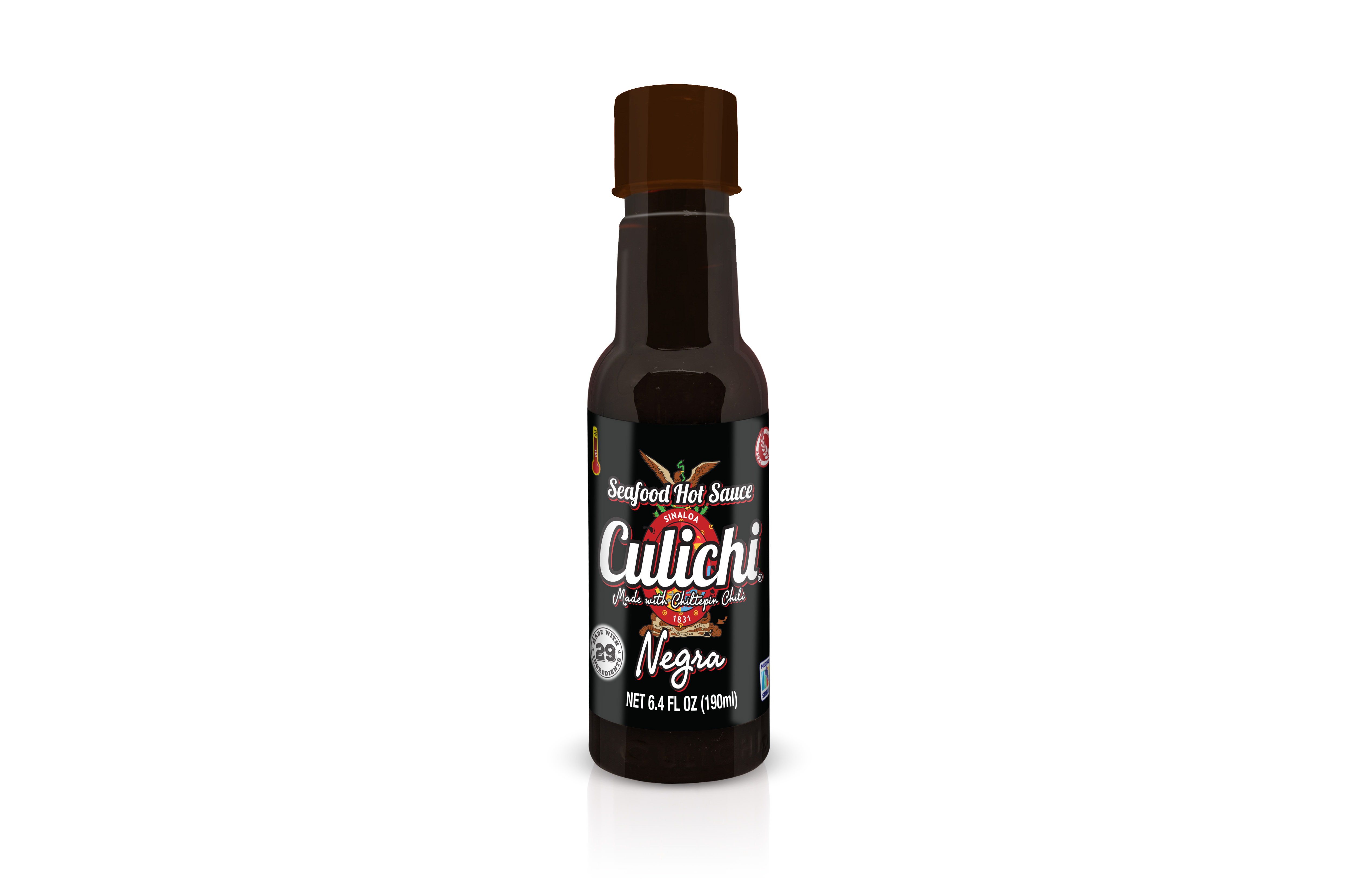 Culichi Negra Seafood Hot Sauce 6.4oz