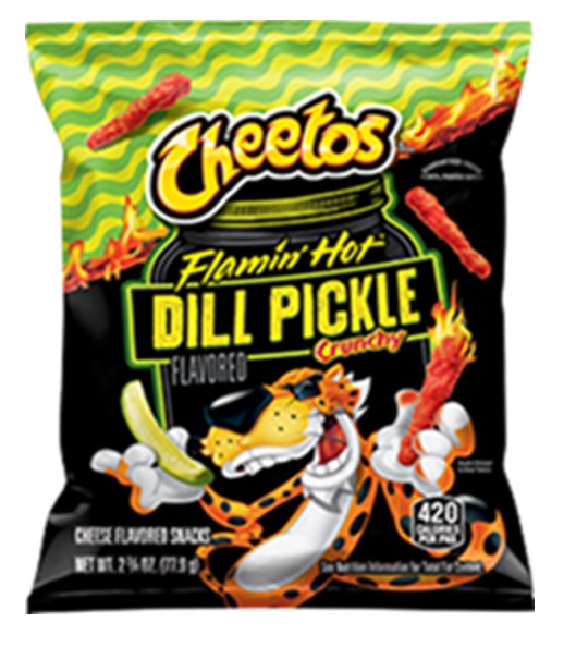 Cheetos Dill Pickle Crunchy Snacks 2.75oz
