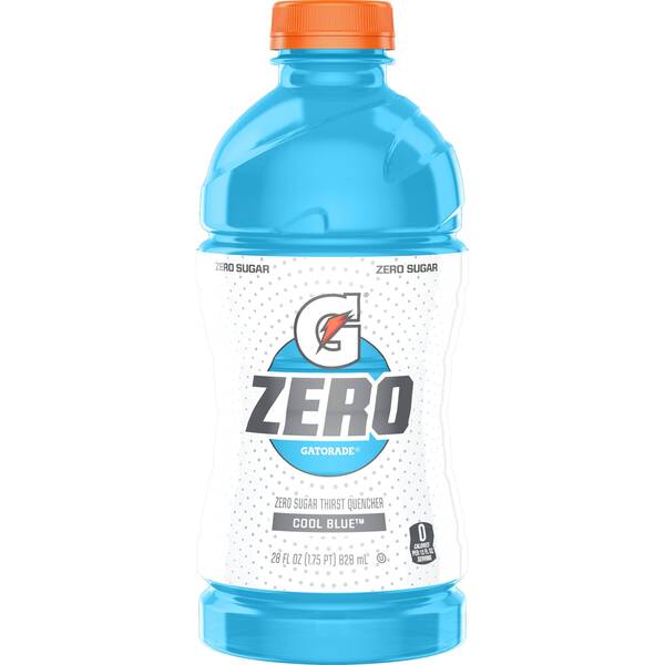 Gatorade Zero Cool Blue Sports Drink 15ct 28oz