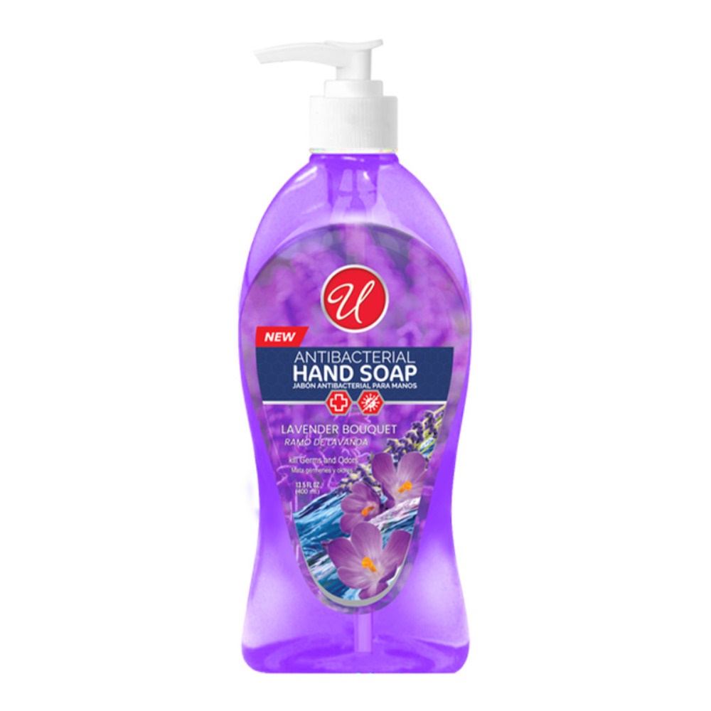 U Antibacterial Hand Soap Lavender Bouquet 13.5oz