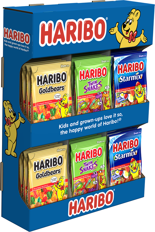 Haribo Goldbear Starmix & Twin Snakes 30ct 5oz