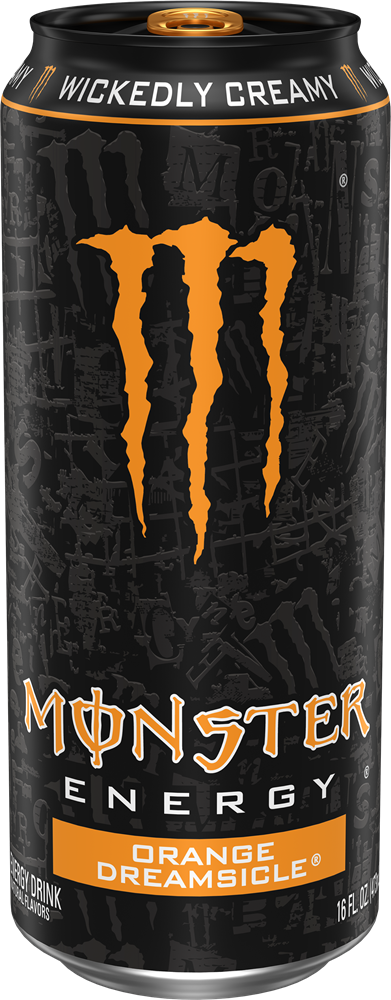 Monster Orange Dreamsicle Energy Drink 24ct 16oz