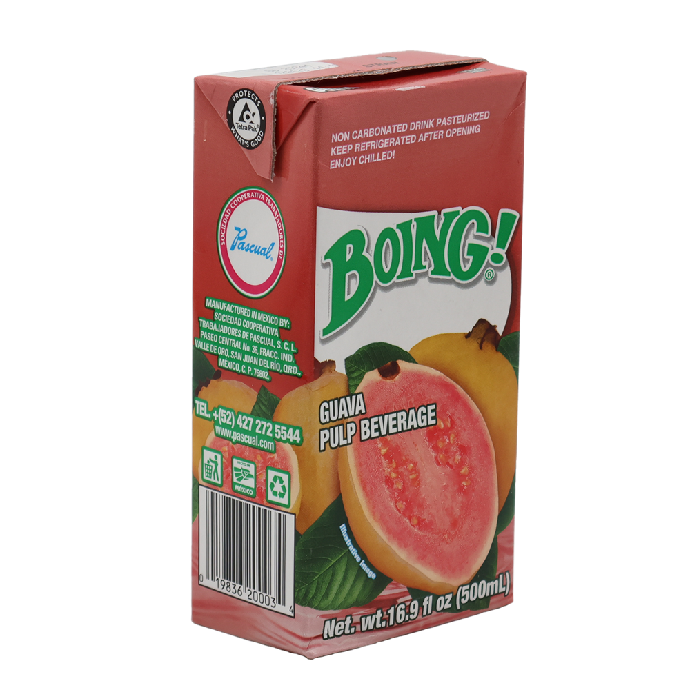 Boing Guava Fruit Drink Tetra 24ct 16.9oz