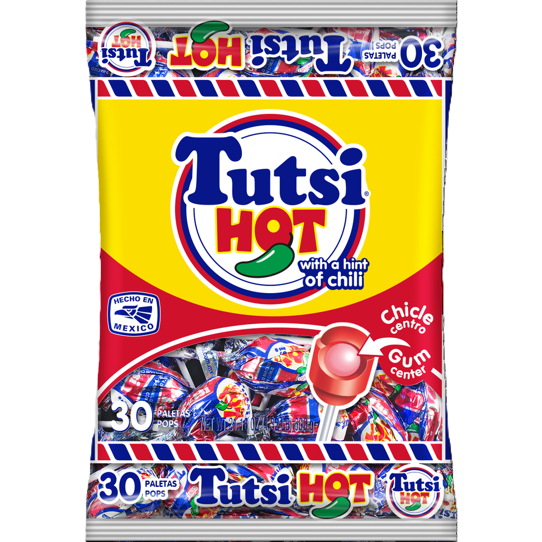 Tutsi Hot Paletas Pops 30ct 21.2oz