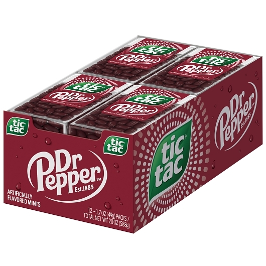 Tic Tac Dr Pepper Mints 12ct 1.7oz