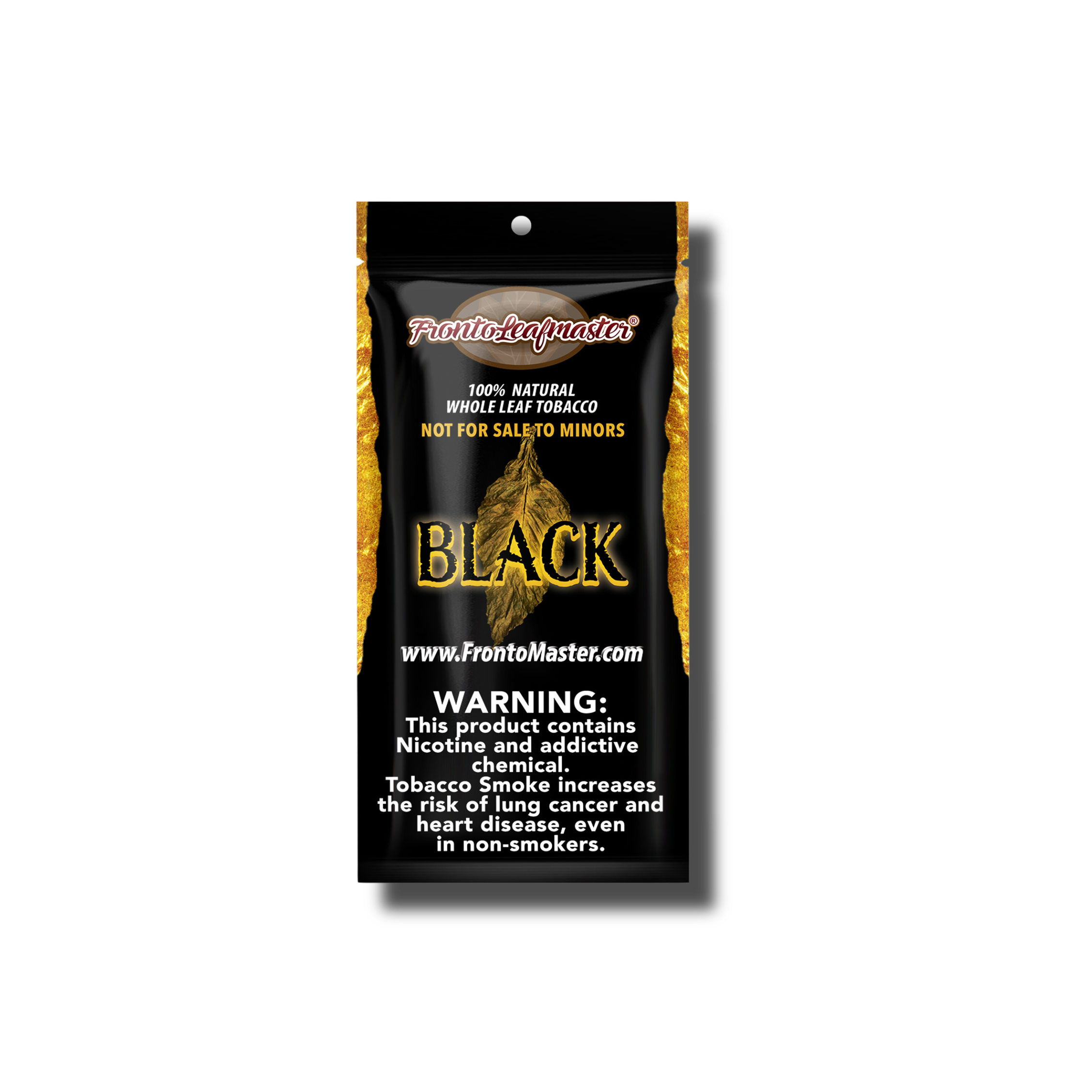 Fronto Black Leaf Cigar Wrap 20ct