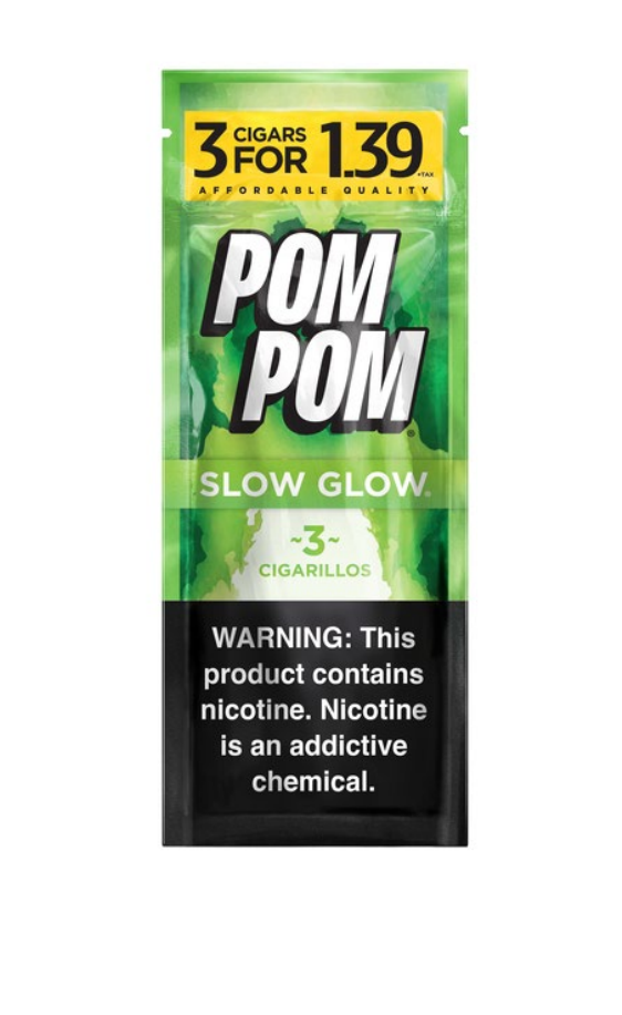 Pom Pom Slow Glow 3/$1.39 15/3pk