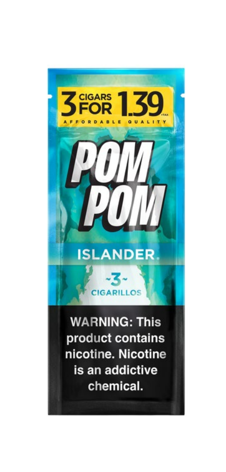 Pom Pom Islander 3/$1.39 15/3pk
