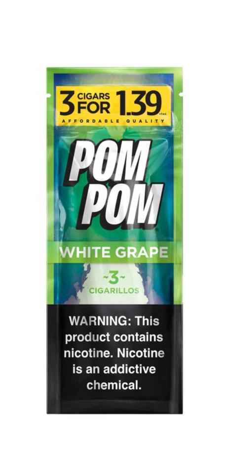 Pom Pom White Grape 3/$1.39 15/3pk