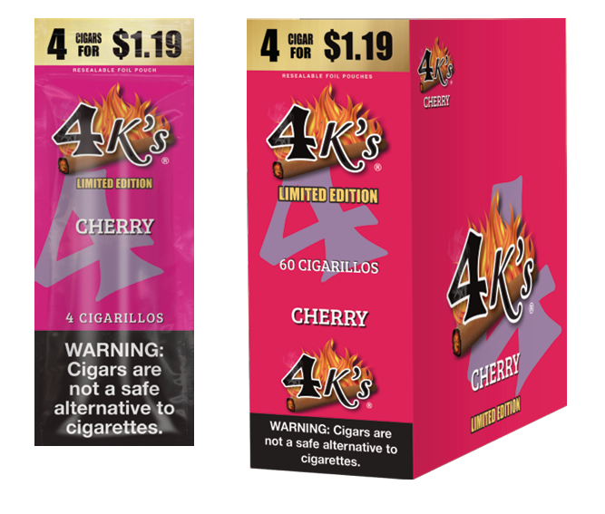 4kings Cherry 4/$1.19 15/4pk Ltd Ed