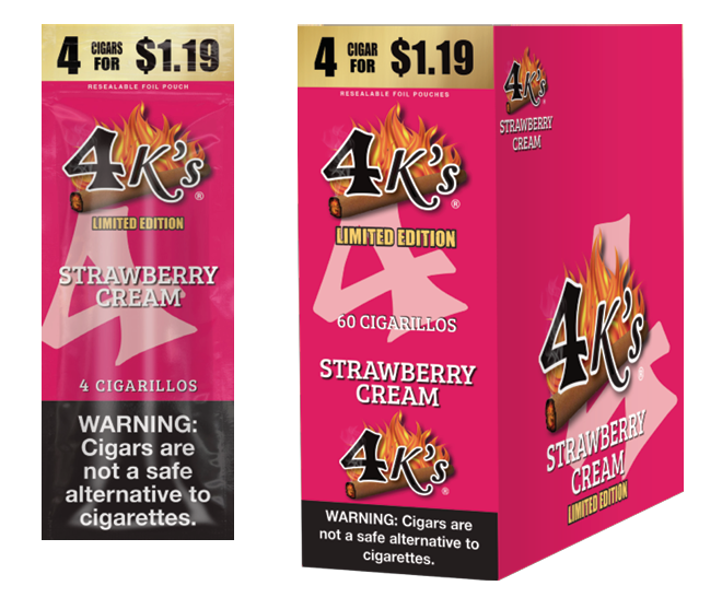 4kings Strawberry Cream 4/$1.19 15/4pk Ltd Ed
