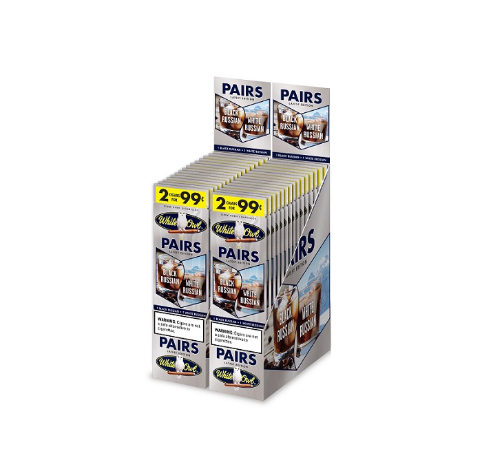 White Owl 2/.99 F.p.pair Black & White Russ 30/2pk