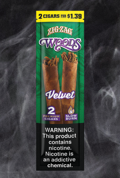 Zig Zag Velvet 2/$1.39 Rough Cut 15/2pk