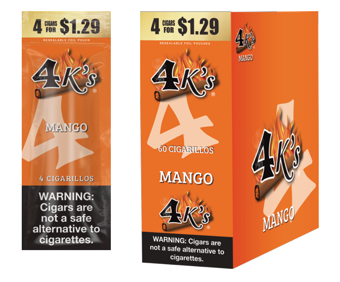 4kings Mango 4/$1.29 F.p. 15/4pk
