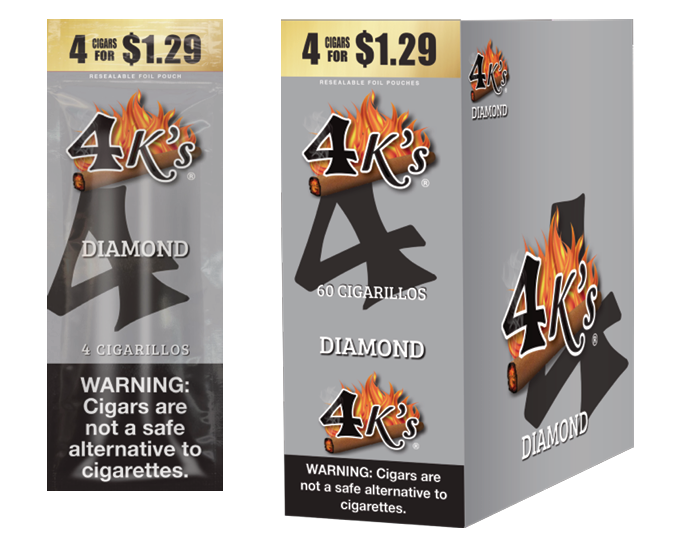 4kings Diamiond 4/$1.29 F.p. 15/4pk