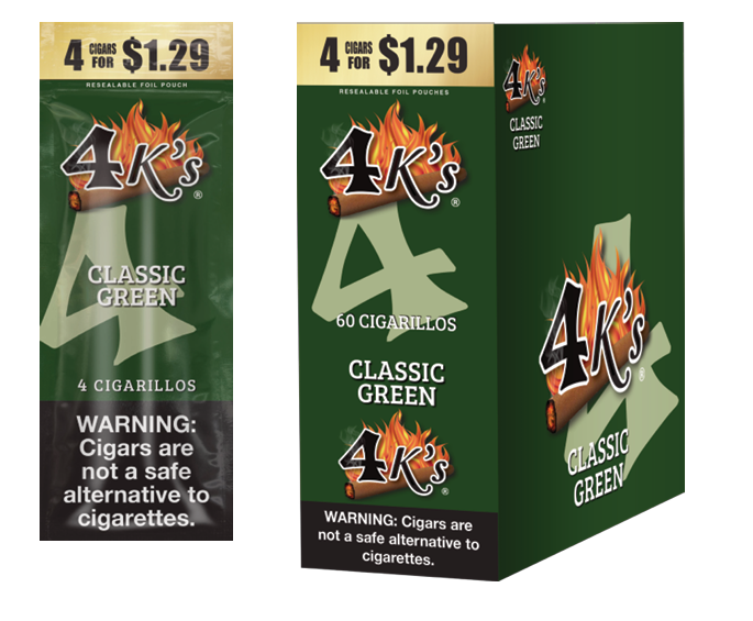 4kings Classic Green 4/$1.29 F.p. 15/4pk