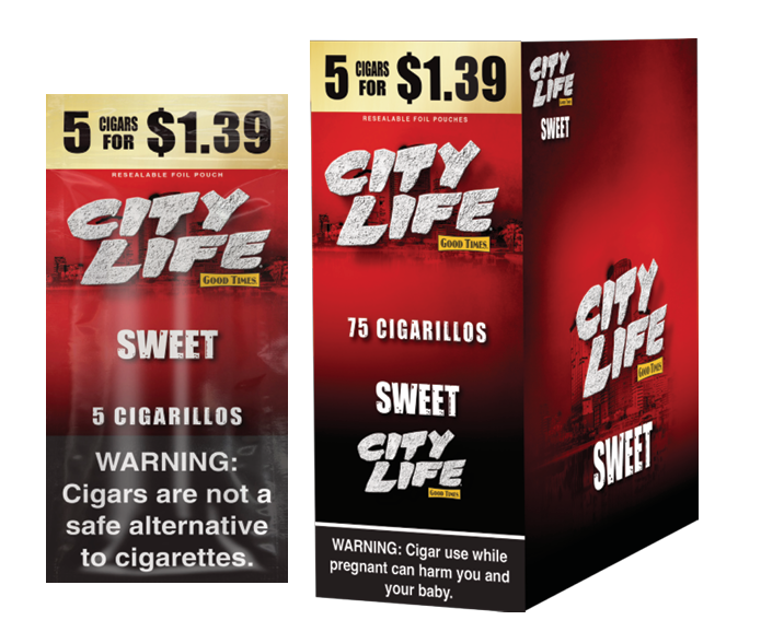 City Life Sweet 5f$1.39 15/5pk