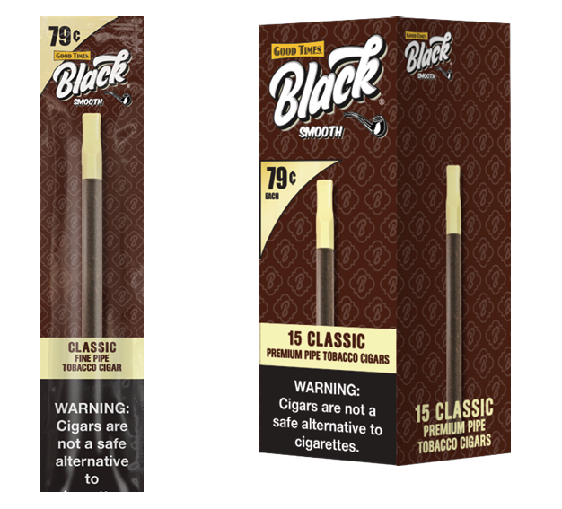 Good Times Black Smooth Classic 1/$0.79 15/1pk