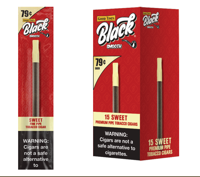 Good Times Black Smooth Sweet 1/$0.79 15/1pk