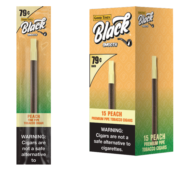 Good Times Black Smooth Peach 1/$0.79 15/1pk