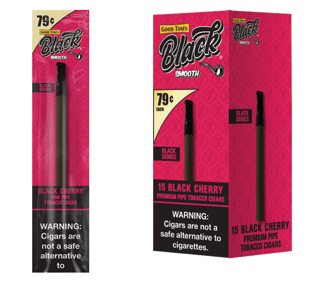 Good Times Black Smooth Blk Cherry 1/$0.79 15/1pk