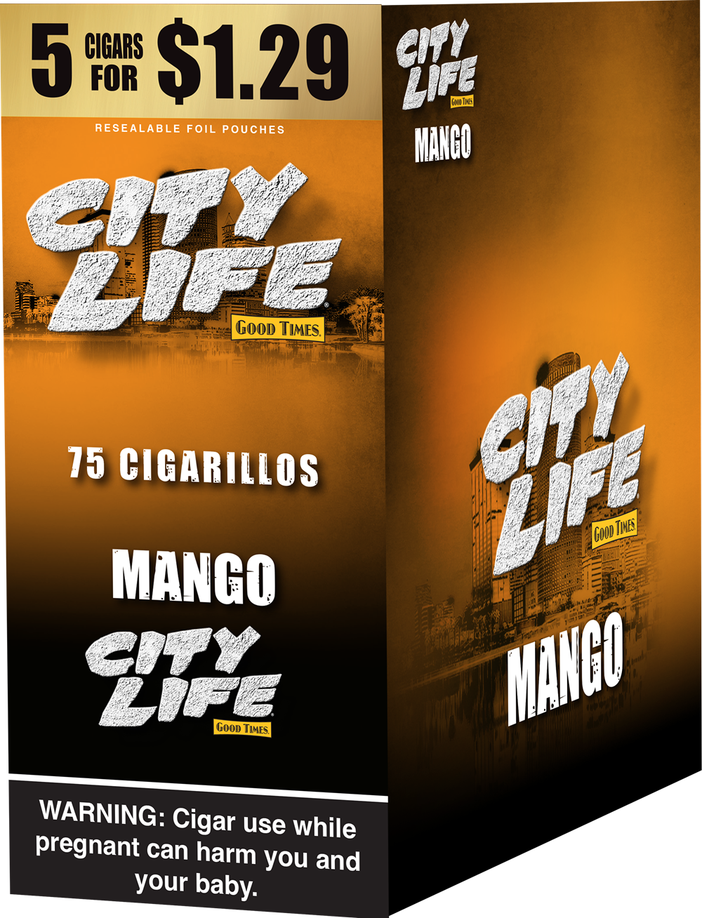 City Life Mango 5/$1.29 15/5ct