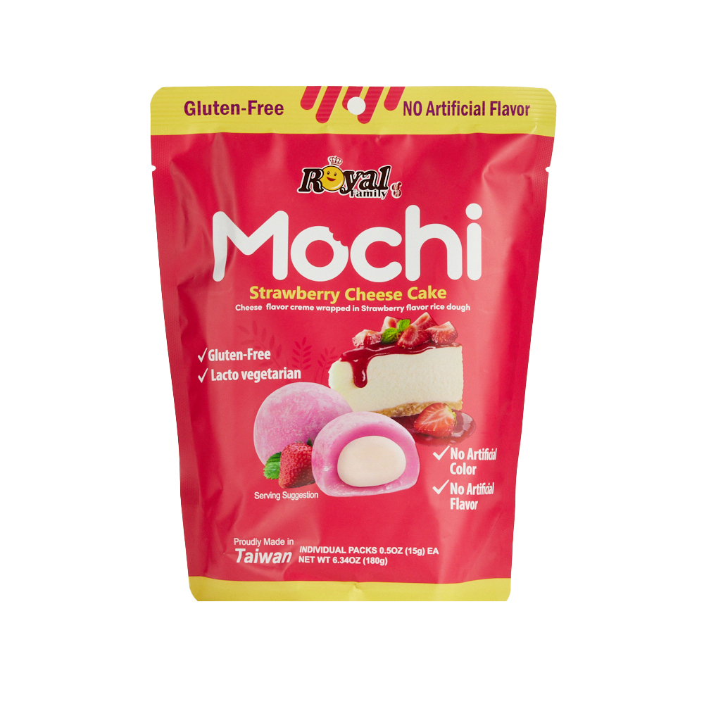 Royal Family Mochi Bag Strawb Cheesecake 6.35oz