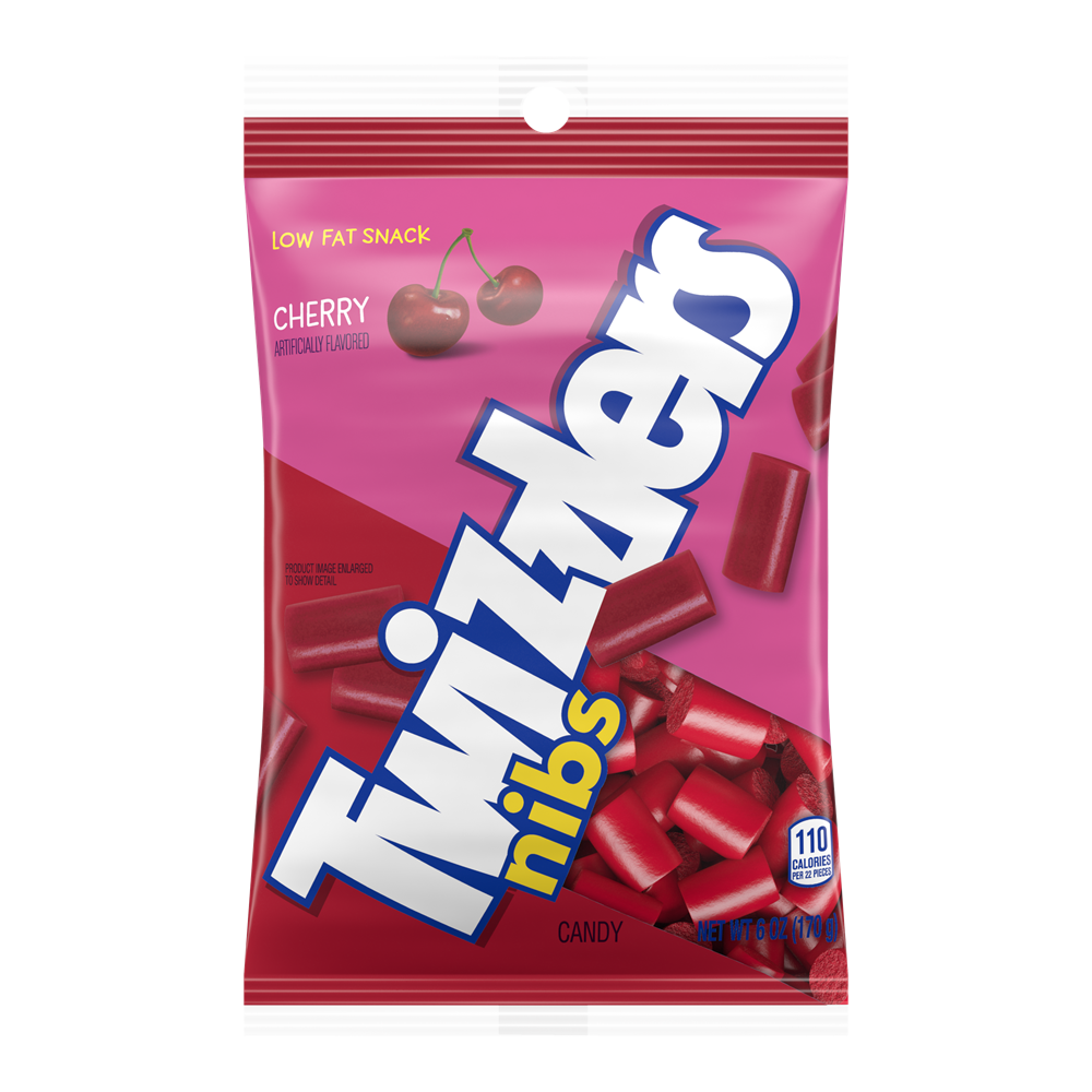 Twizzlers Cherry Nibs Candy 6oz