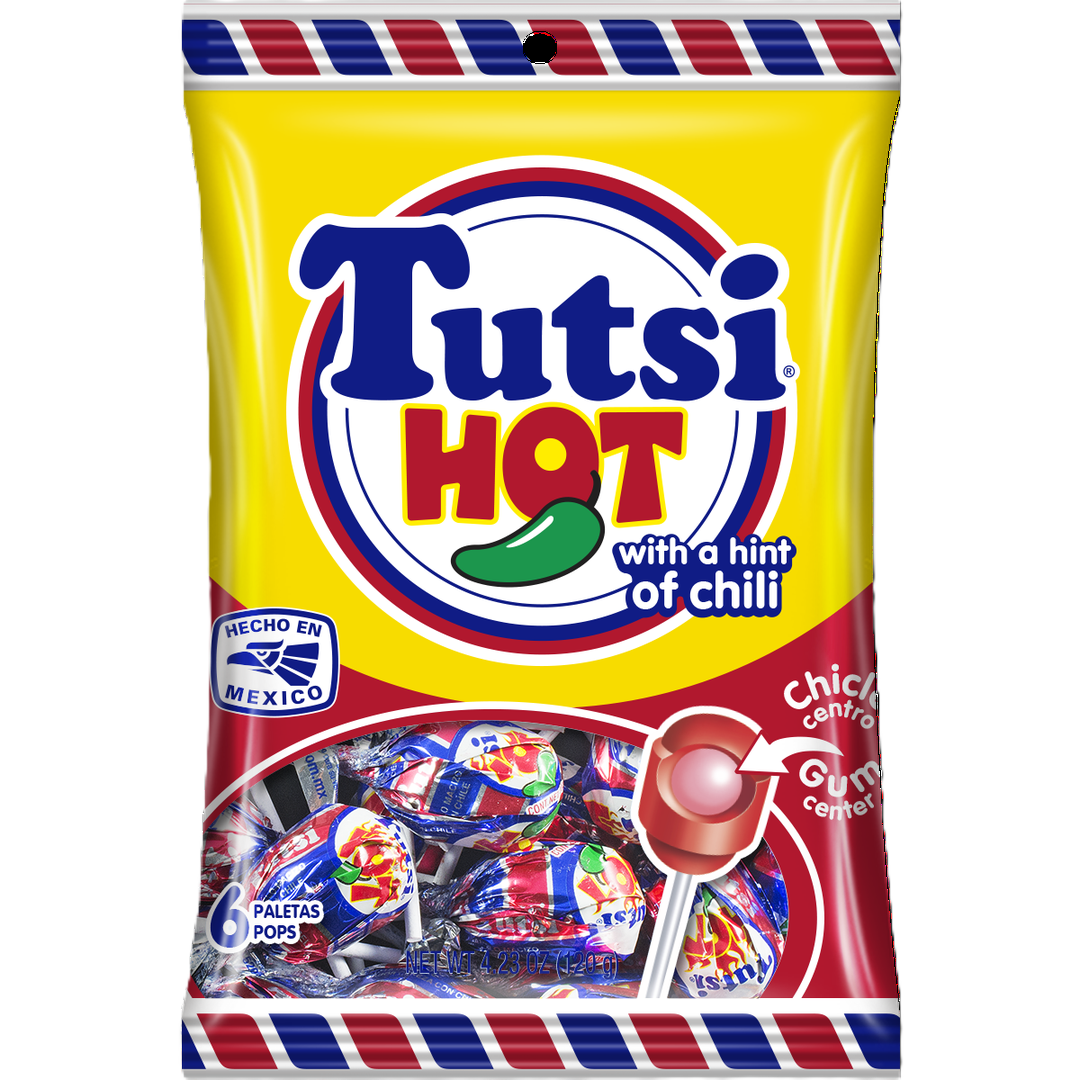 Tutsi Hot Paletas Pops 6ct 4.2oz