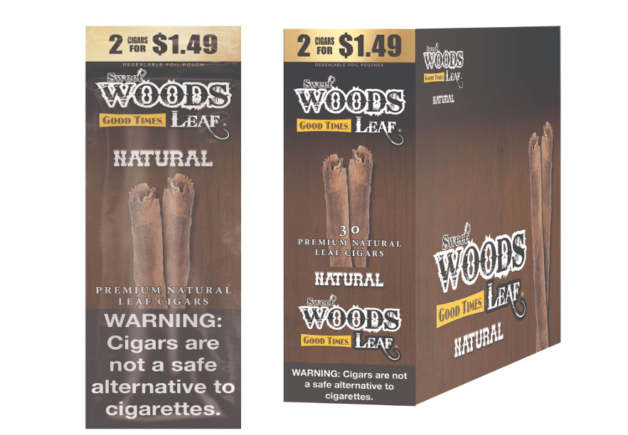 Sweet Wood Leaf Natural 2/$1.49 15/2pk