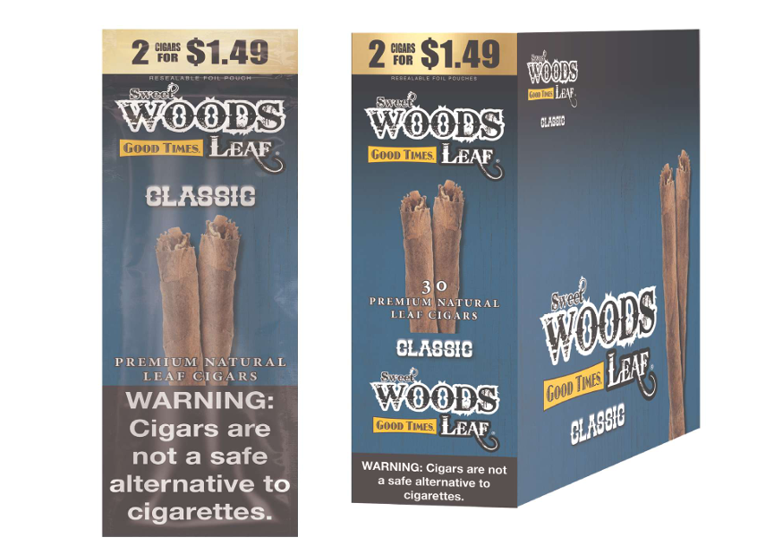 Sweet Wood Leaf Classic 2/$1.49 15/2pk