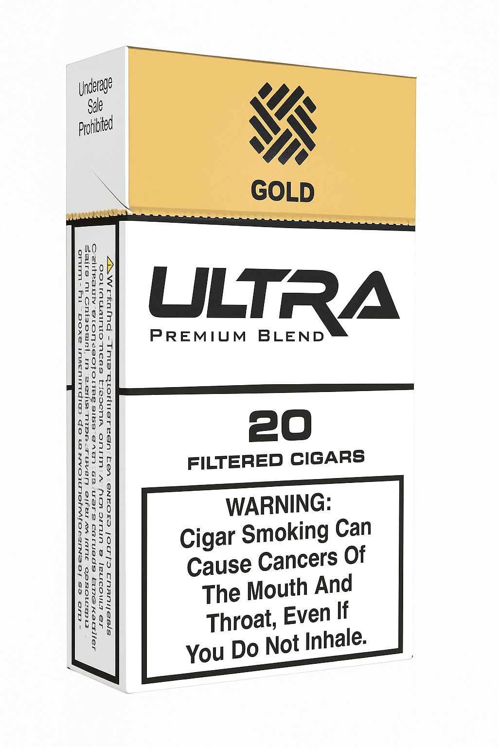 Ultra Premium Filtered Cigar Gold 10/20pk