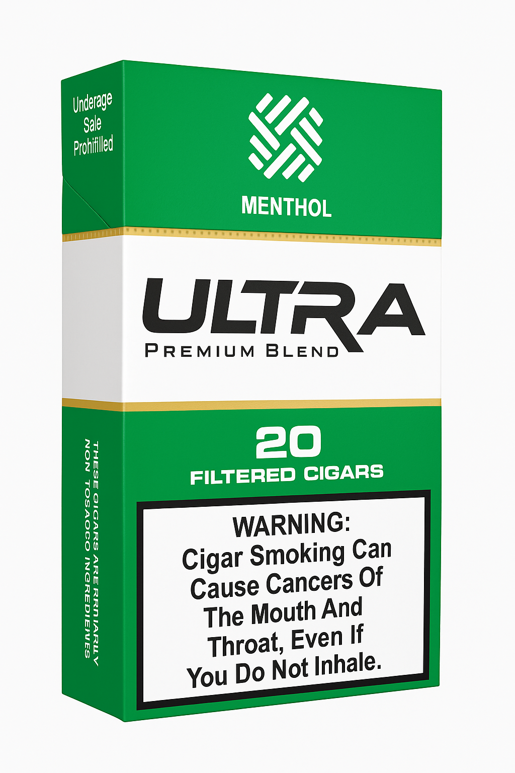 Ultra Premium Filtered Cigar Menthol 10/20pk