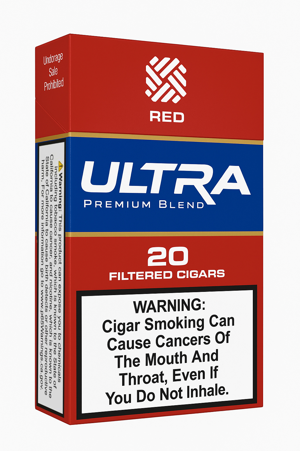 Ultra Premium Filtered Cigar Red 10/20pk