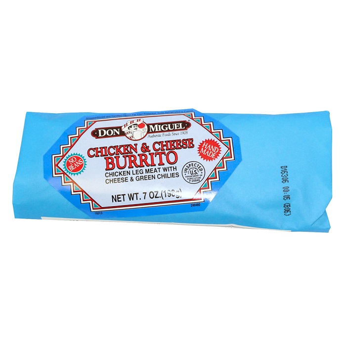 Don Miguel Chicken & Cheese Burritos 7oz