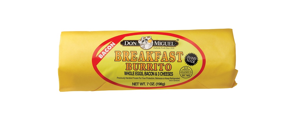 Don Miguel Bacon Egg & Cheese Burritos 7oz