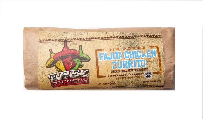 Tres Picosos Fajita Chicken Burrito 6oz